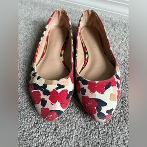 Kelly&Katie Floral Flats Size 7.5